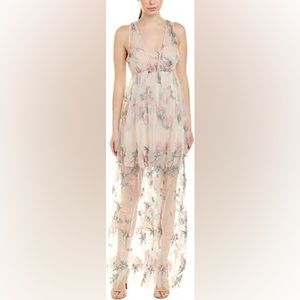 AVEC LES FILLES FLORAL MAXI DRESS SZ 6